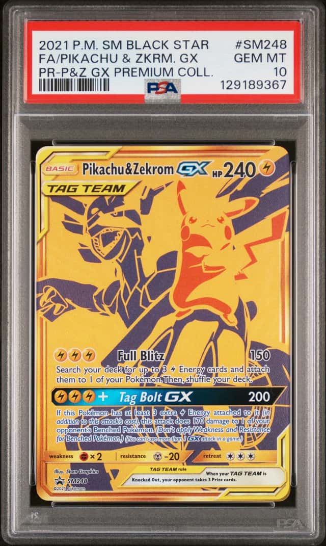 Pikachu & Zekrom GX
