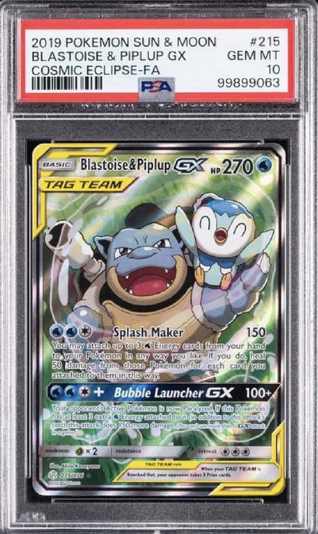 Blastoise & Piplup GX