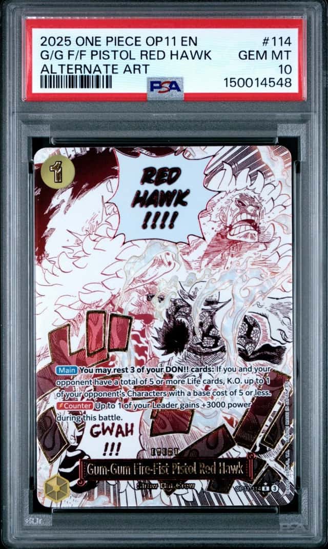 Gum-Gum Fire-Fist Pistol Red Hawk