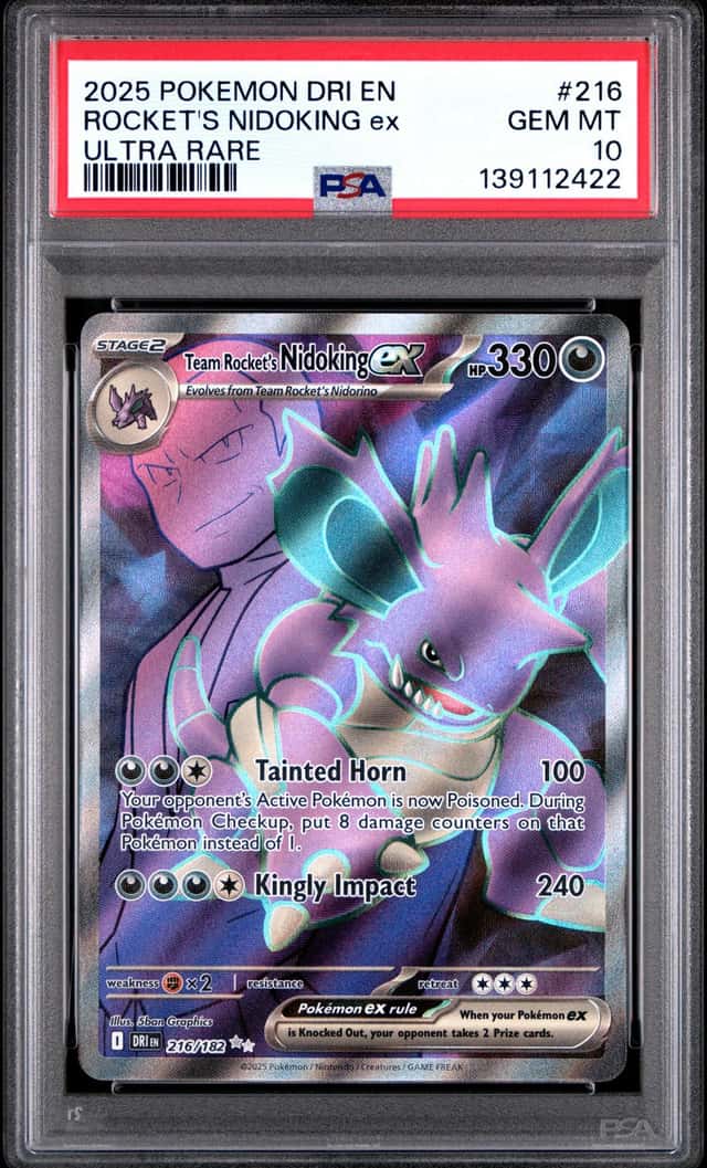 ROCKET'S NIDOKING ex