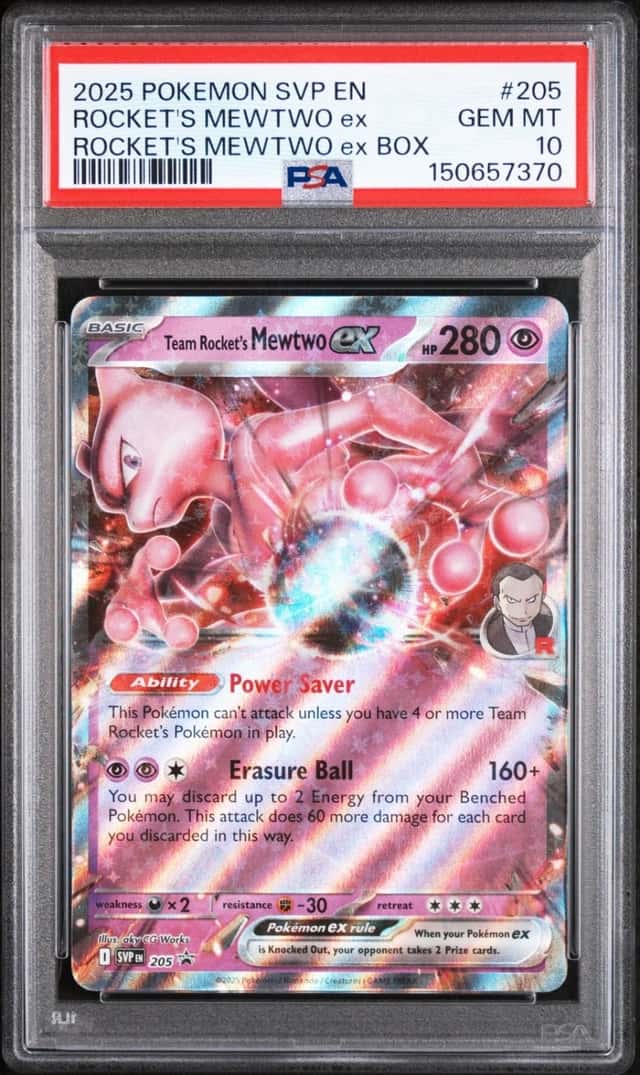 Rocket's Mewtwo EX