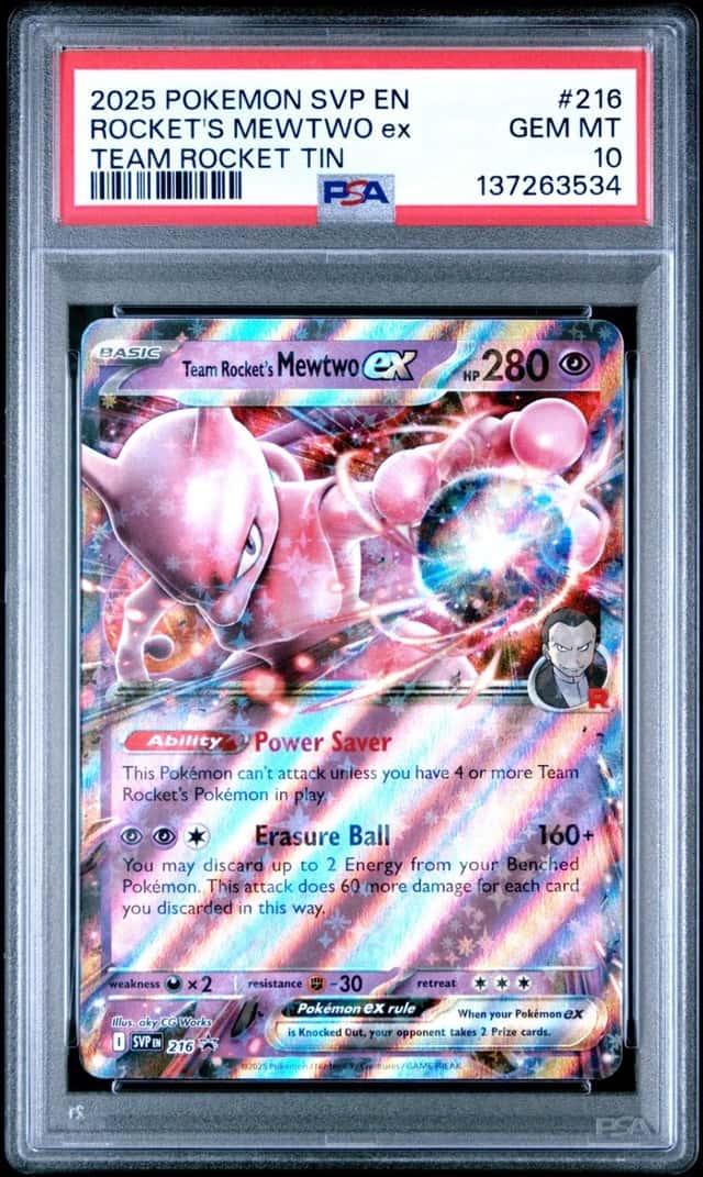 ROCKET'S MEWTWO ex