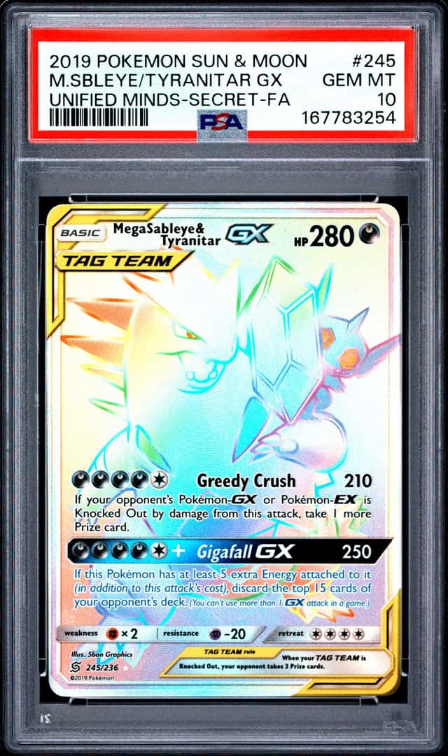 Mega Sableye & Tyranitar GX