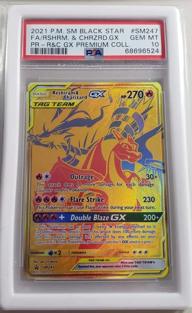 Reshiram & Charizard GX