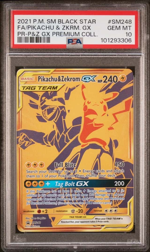 Pikachu & Zekrom GX