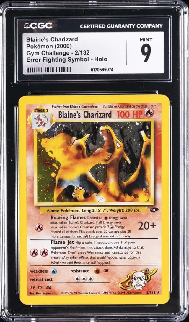 Blaine's Charizard