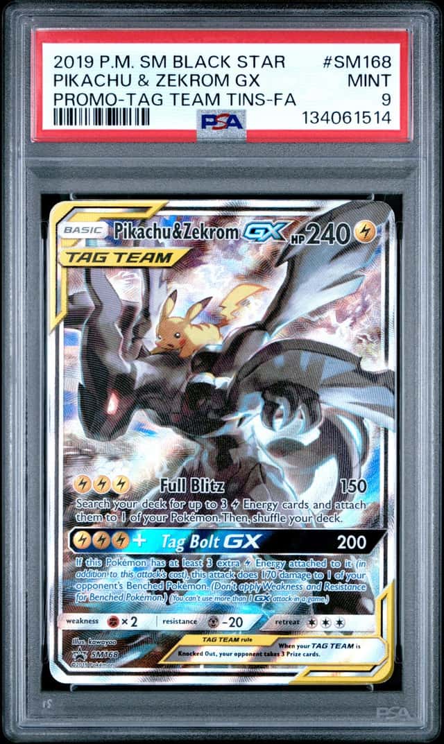 Pikachu & Zekrom GX