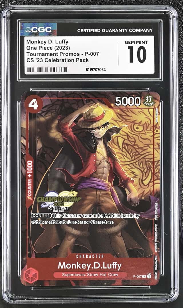 Monkey.D.Luffy SILVER FOIL P/(Championship 2023 Celebration Pack)