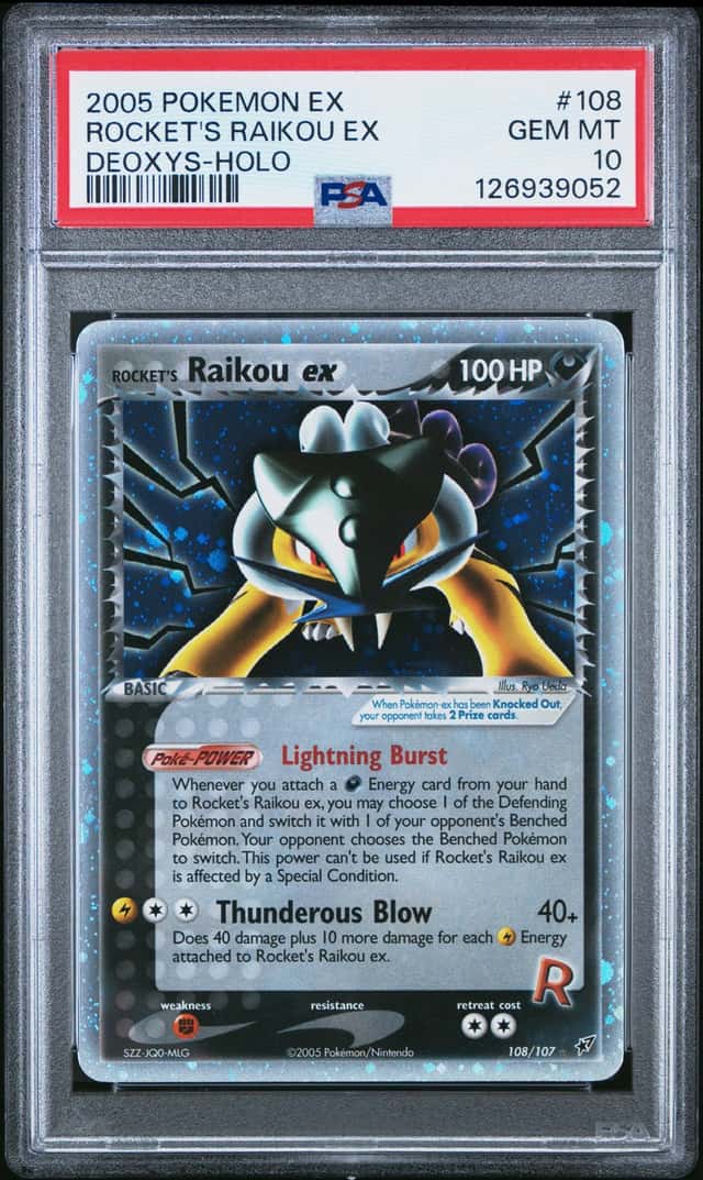 Rocket's Raikou ex