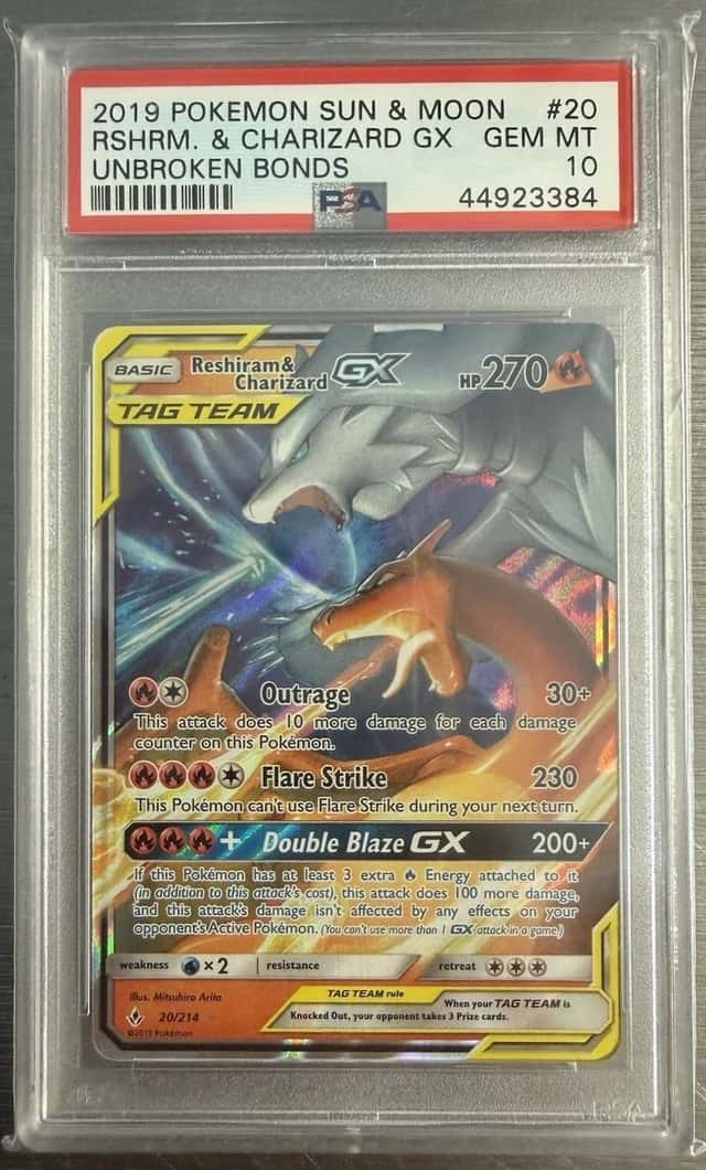 Reshiram & Charizard GX