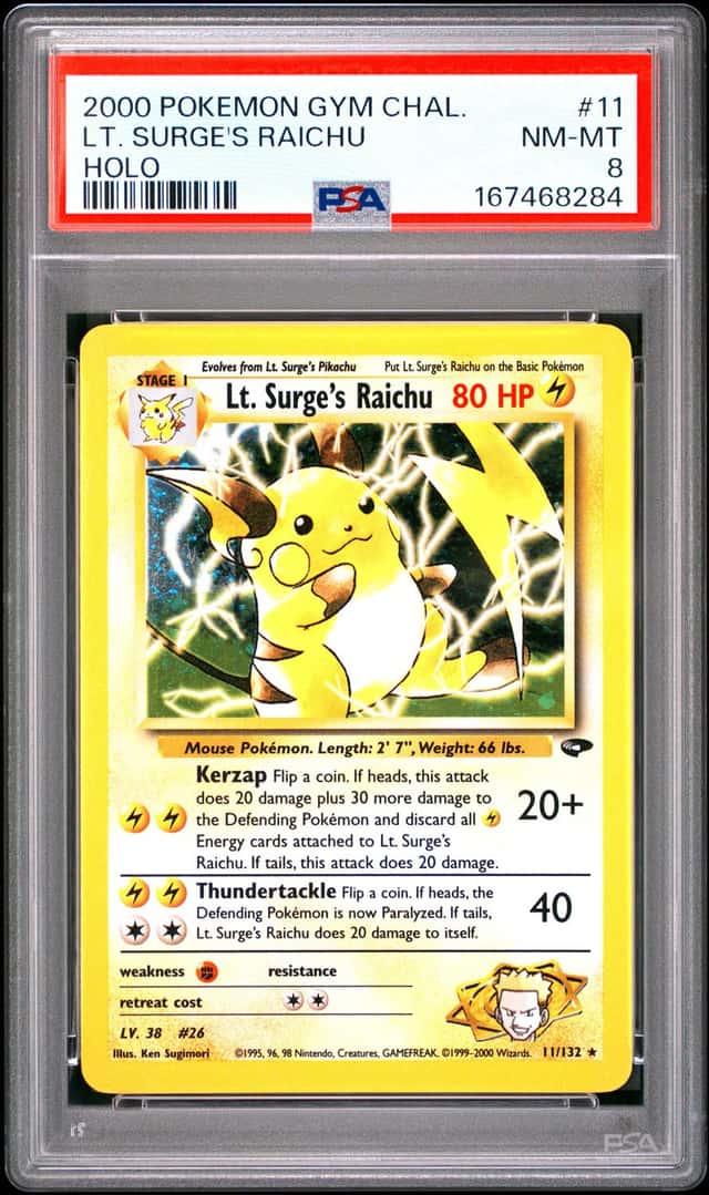 Lt. Surge's Raichu