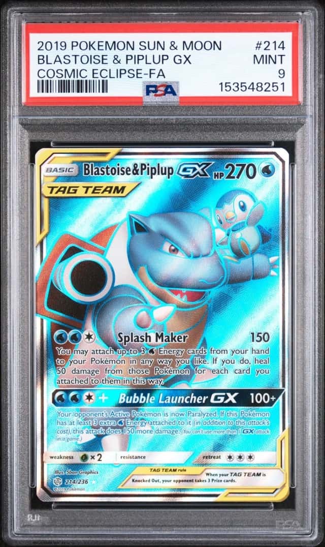 Blastoise & Piplup GX