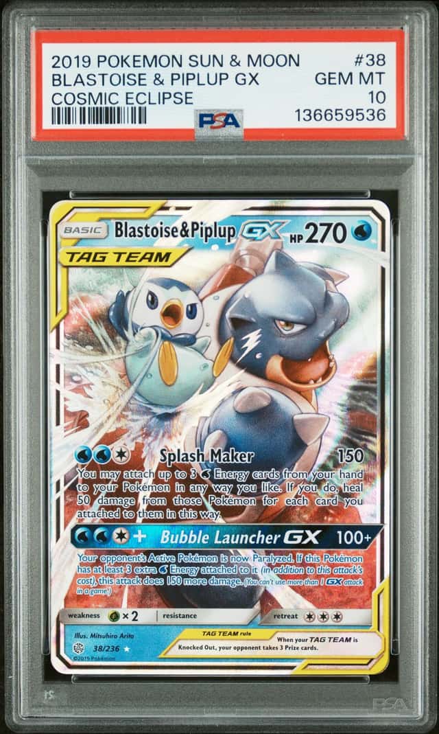 Blastoise & Piplup GX