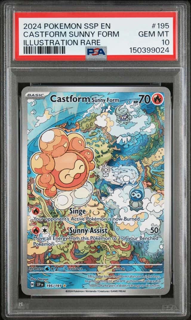 Castform Sunny Form