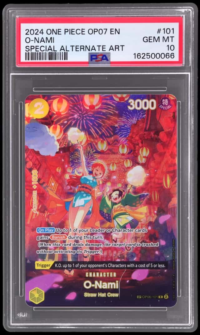 2024 One Piece 500 Years In the Future Special Alternate Art O-Nami #OP06-101