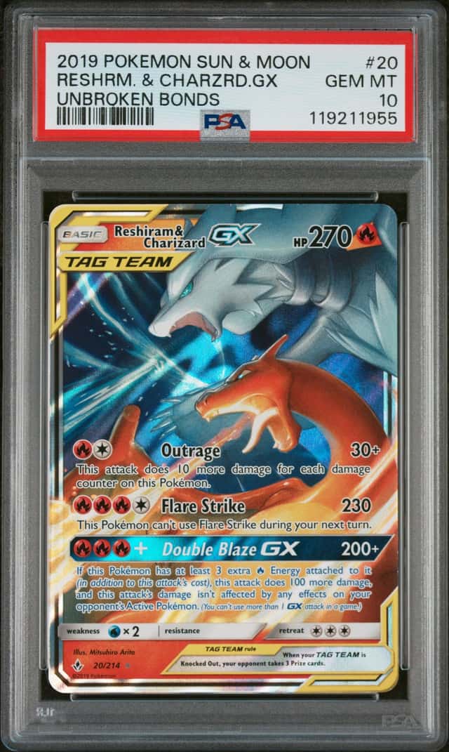 Reshiram & Charizard GX