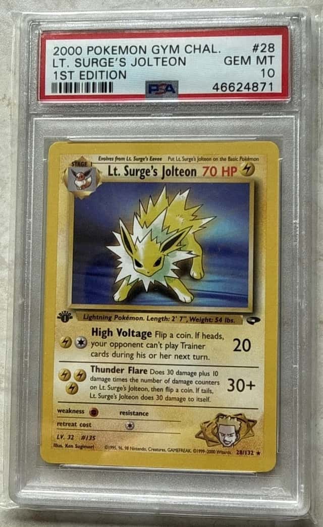Lt. Surge's Jolteon