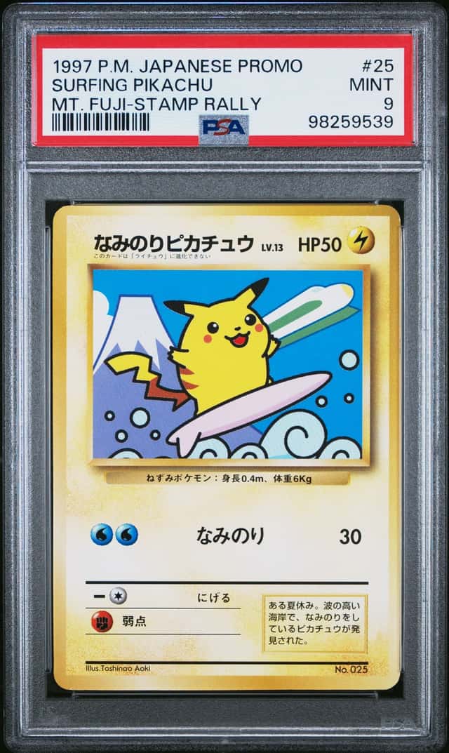 Surfing Pikachu