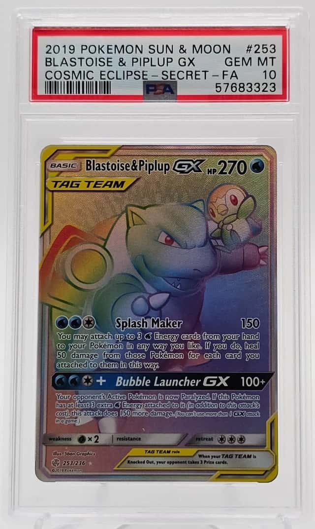 Blastoise & Piplup GX