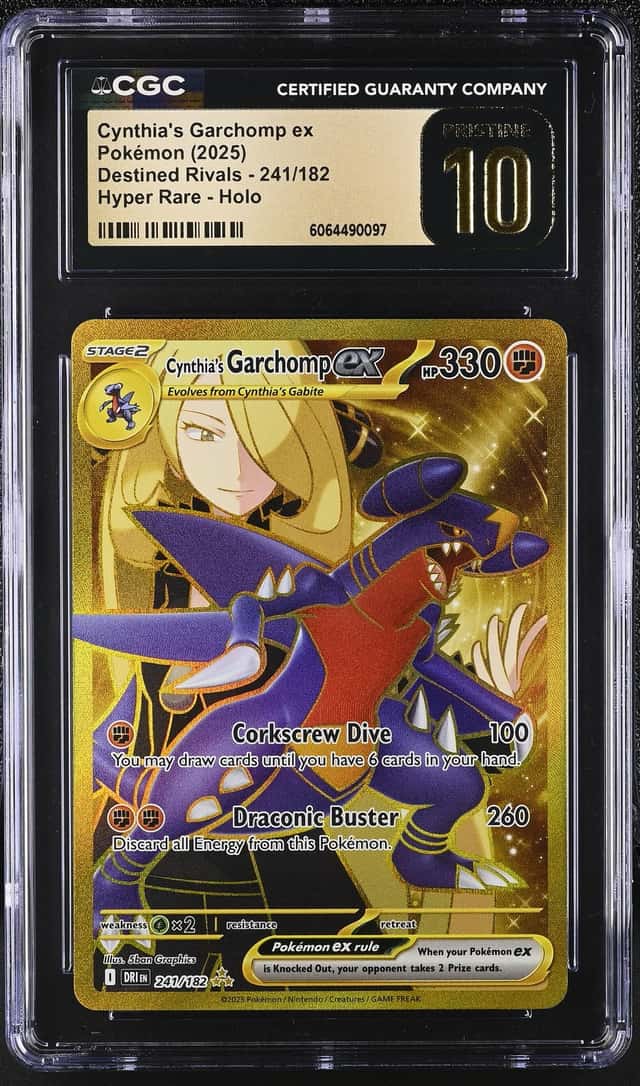 CYNTHIA'S GARCHOMP ex