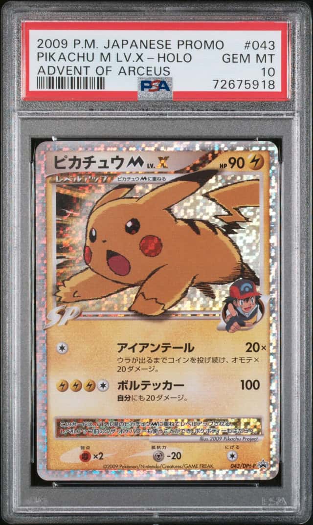 Pikachu M Lv X
