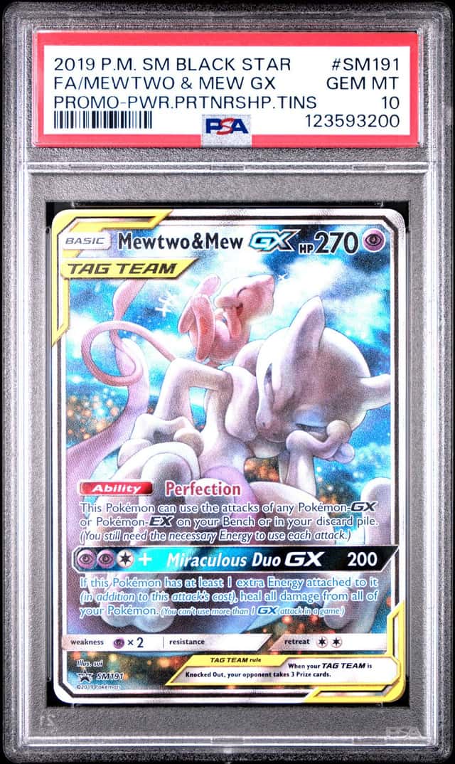 Mewtwo & Mew GX