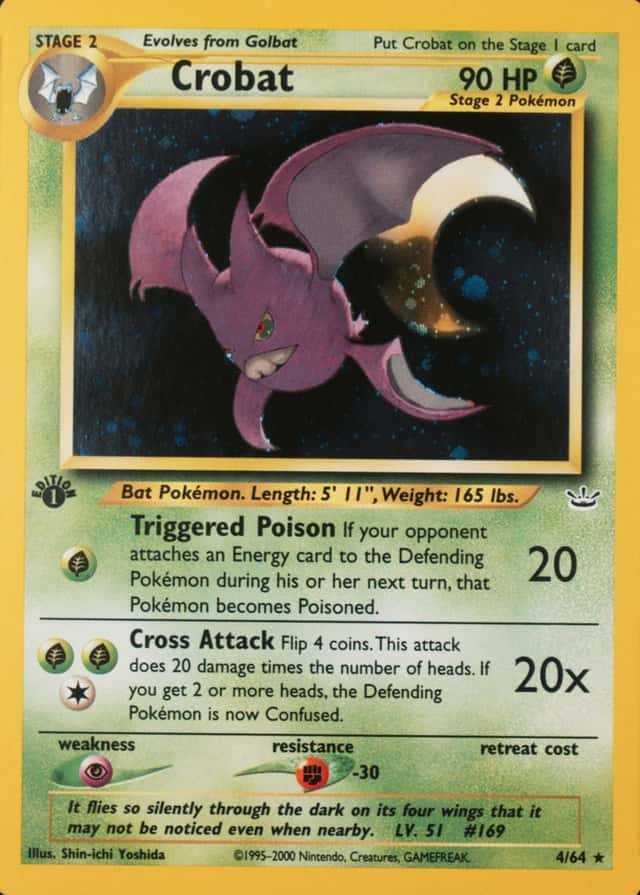 Double Holo · Error · Holo · 1st Edition