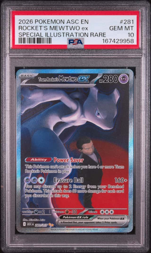 ROCKET'S MEWTWO ex