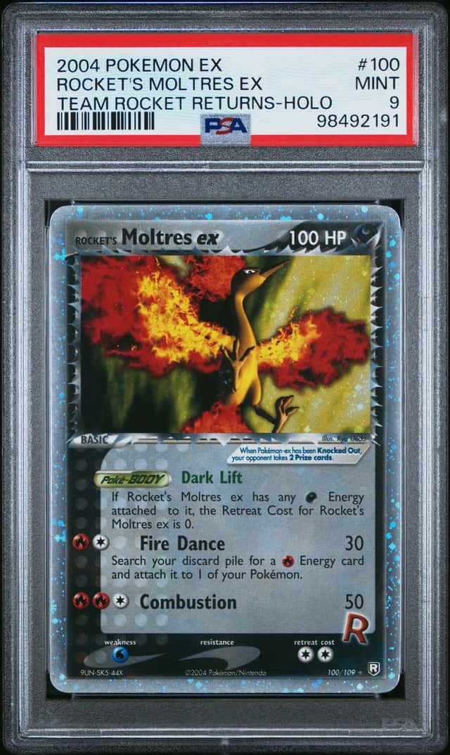 Rocket's Moltres EX