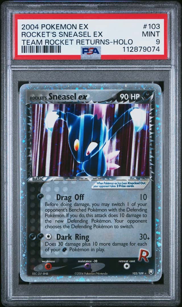 Rocket's Sneasel EX