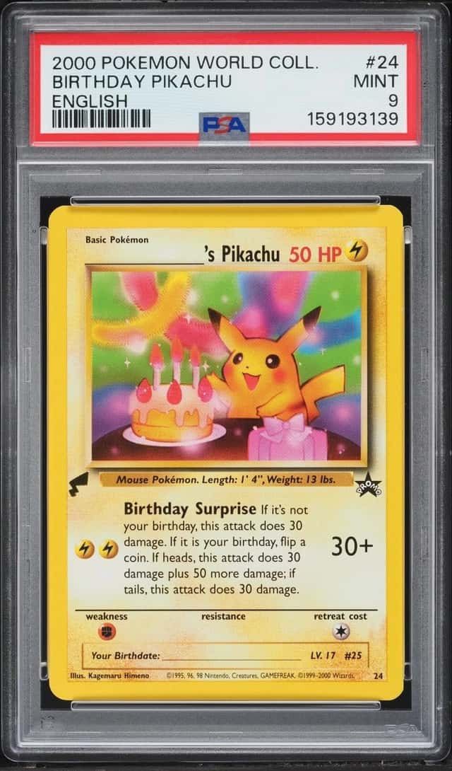 Birthday Pikachu