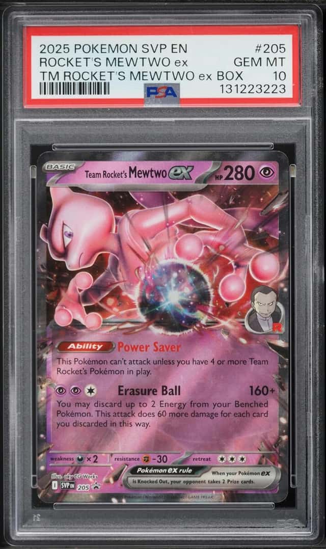 Rocket's Mewtwo EX