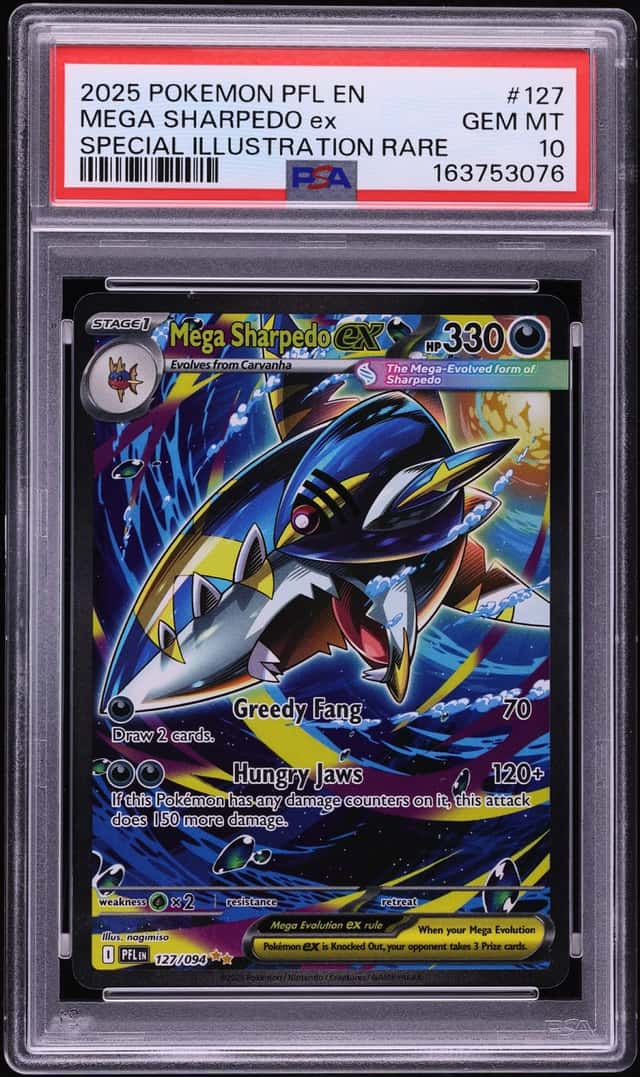 MEGA SHARPEDO ex