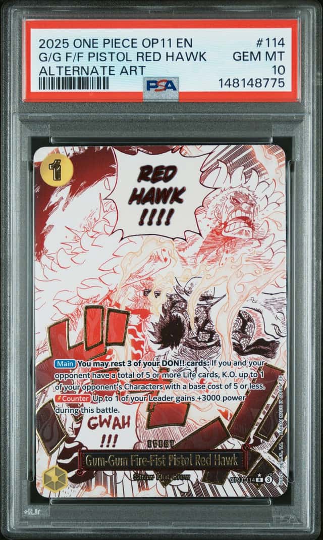 Gum-Gum Fire-Fist Pistol Red Hawk
