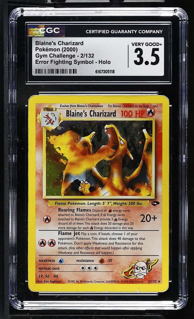 Blaine's Charizard