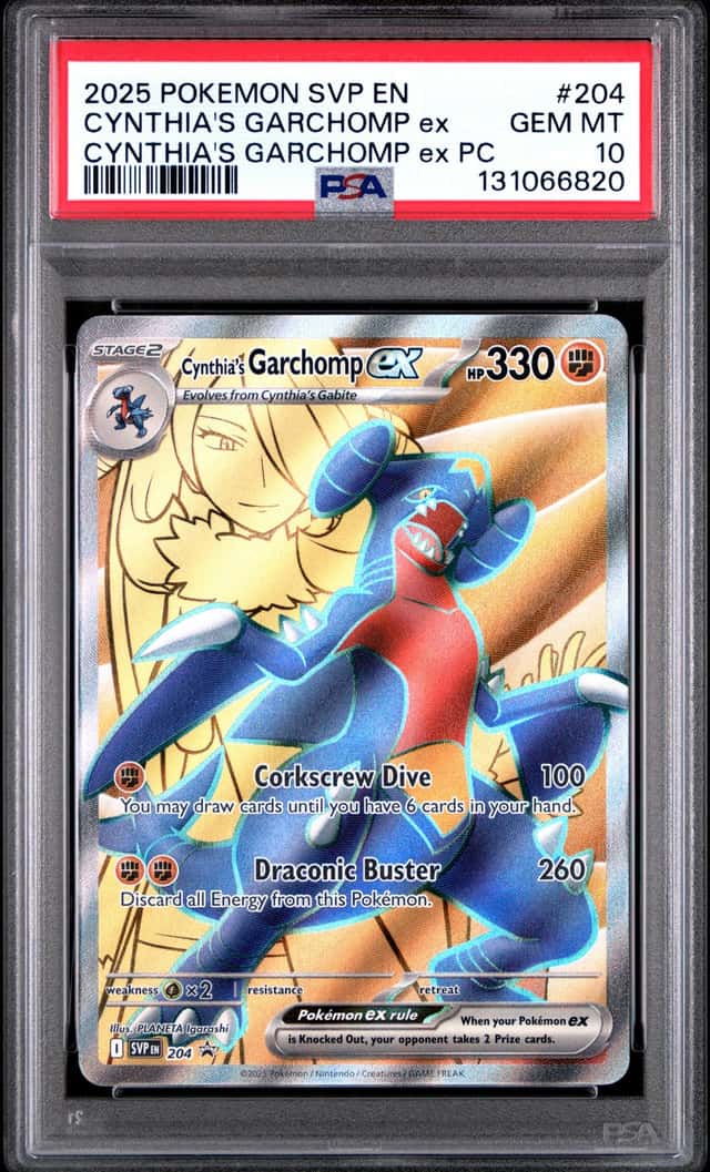 CYNTHIA'S GARCHOMP ex
