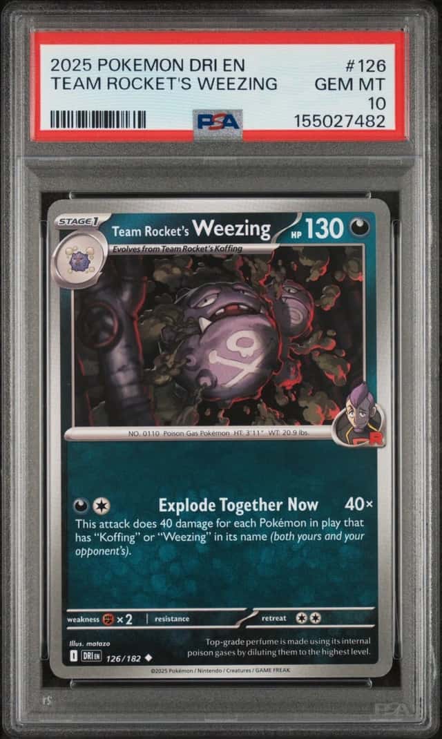 Team Rocket's Weezing