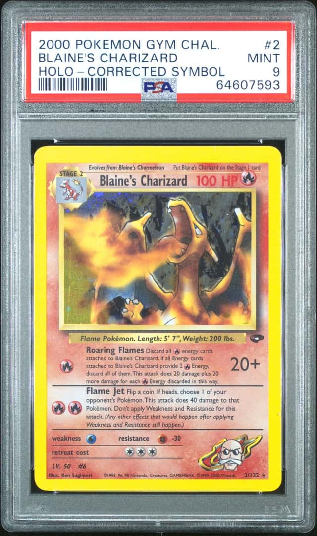Blaine's Charizard