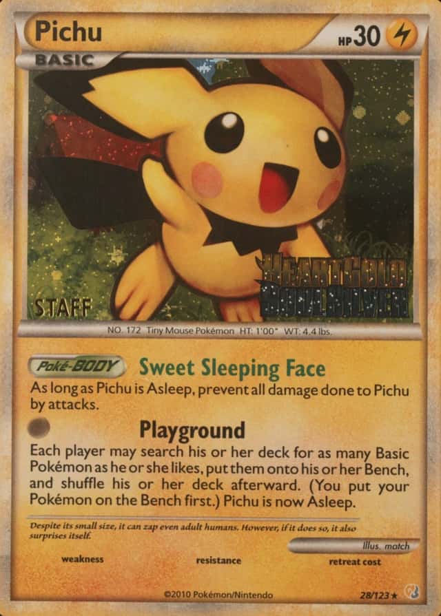 Holo · Prerelease · Staff
