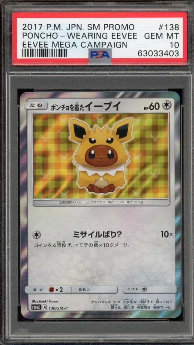 Poncho-wearing Eevee