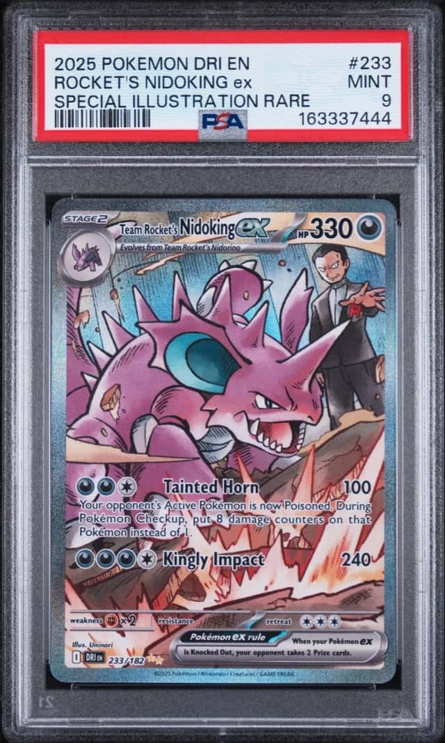 ROCKET'S NIDOKING ex