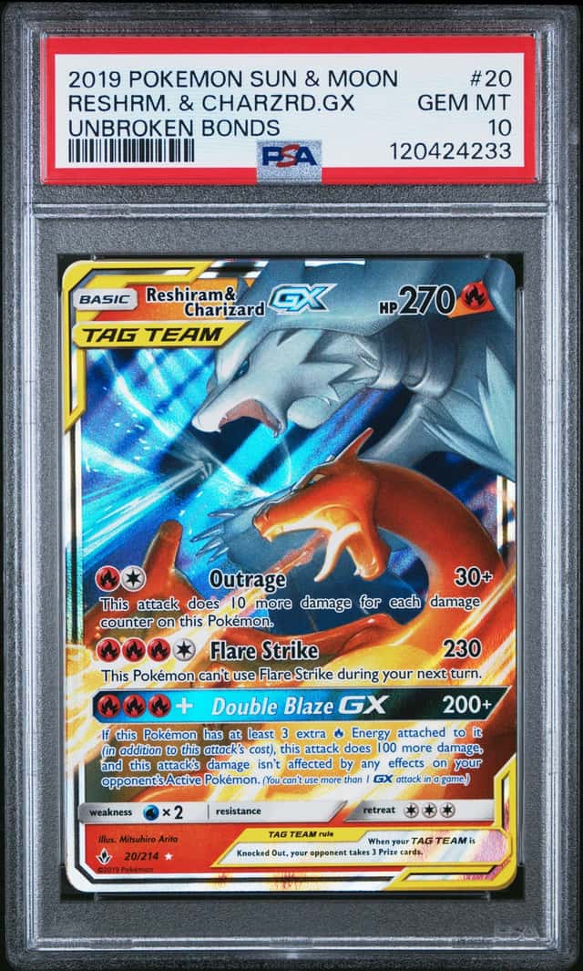 Reshiram & Charizard GX