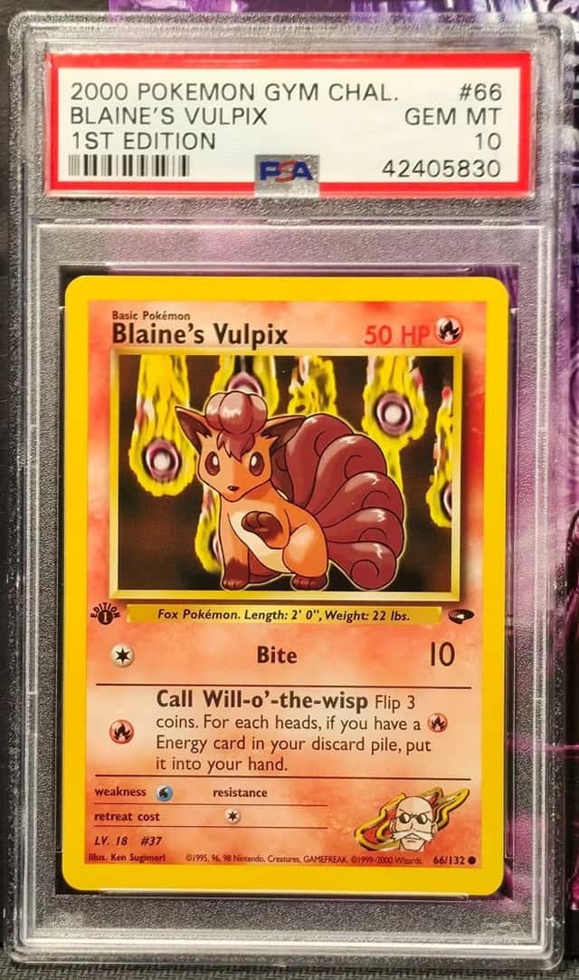 Blaine's Vulpix