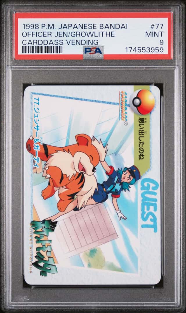 Officer Jenny And Growlithe