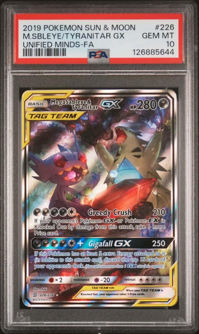 Mega Sableye & Tyranitar GX