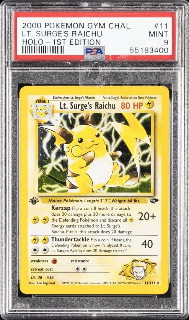 Lt. Surge's Raichu