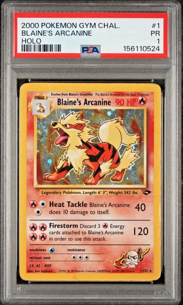 Blaine's Arcanine