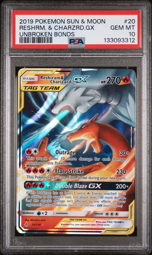 Reshiram & Charizard GX