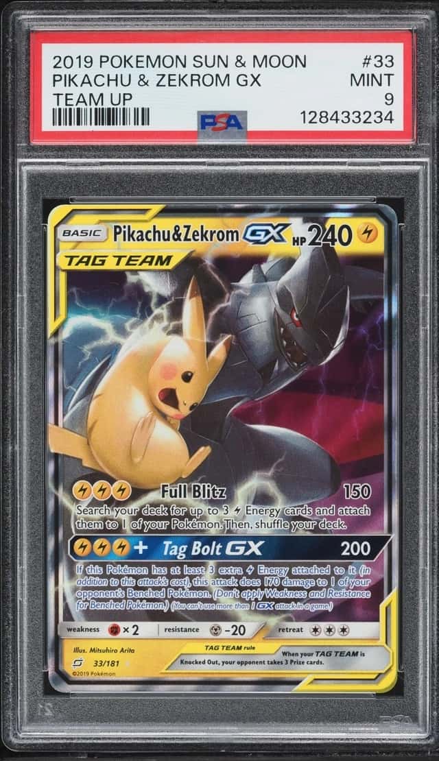 Pikachu & Zekrom GX