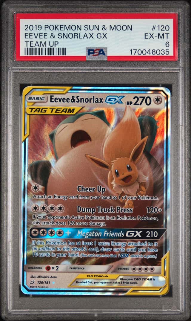 Eevee & Snorlax GX